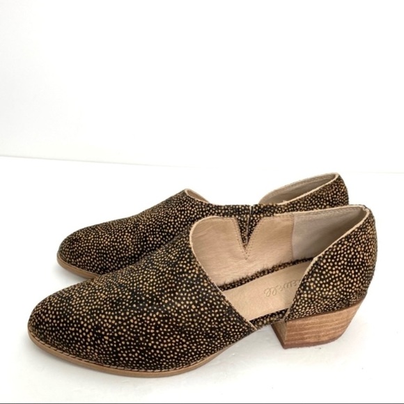 MADEWELL Lucie Spotted Calf Hair Loafers Toffee Multi Tan - Picture 7 of 12
